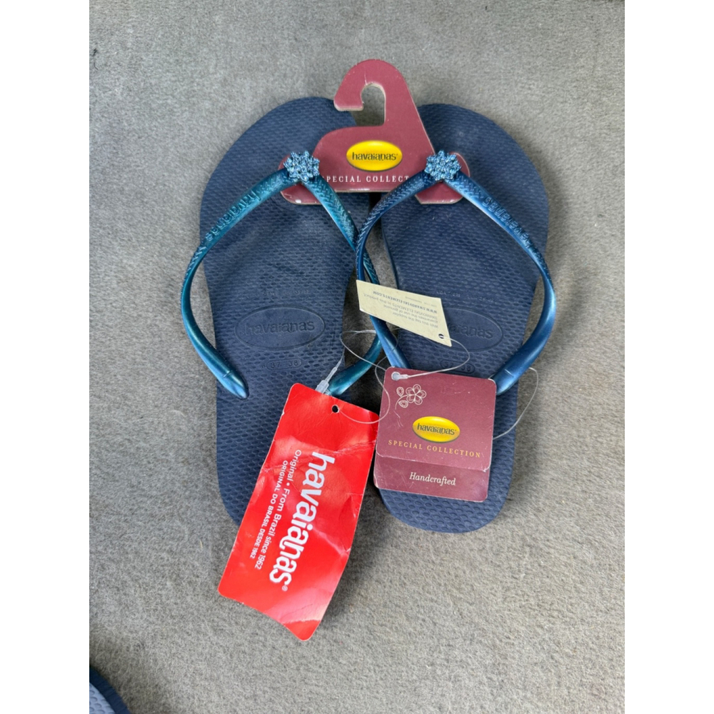 Havaianas Special Collection Swarovski Elements - Size US 6W - New with Tags A6